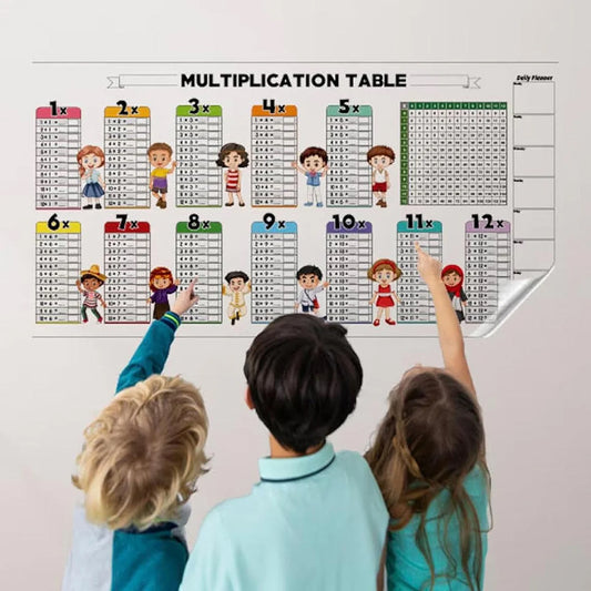 Solve & Erase Reusable Math Sheet