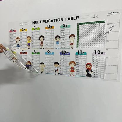Solve & Erase Reusable Math Sheet